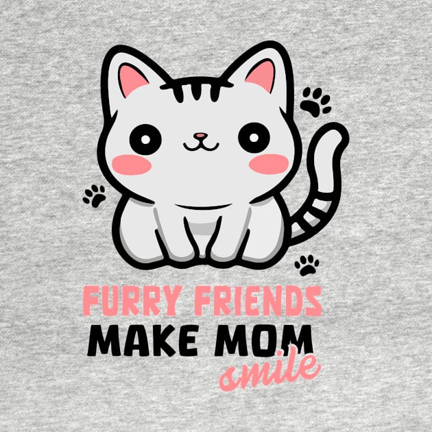 Cat Lovers Mothers Day Gift by GrafiqueDynasty